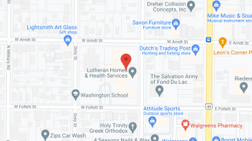 Fond Du Lac Lutheran Home Inc in google map