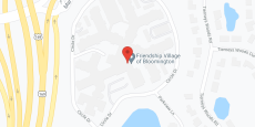 Friendship Village of Bloomington a CCRC in google map
