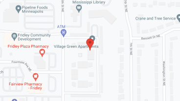 Village Green Apartments in google map