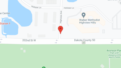 Map of the neighborhood around Highview Hills