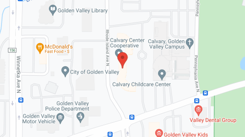 Map of the neighborhood around Calvary Center Cooperative