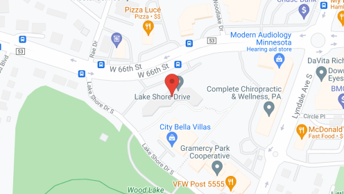 Map of the neighborhood around Lake Shore Drive Condominiums