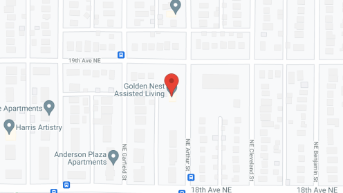 Map of the neighborhood around Golden Nest LLC
