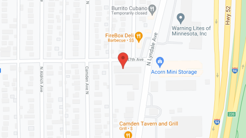 Map of the neighborhood around Bright Stars Care Center