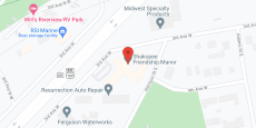 Friendship Manor Hlth Care Ctr in google map