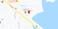 Wellington Place at Whiting in google map