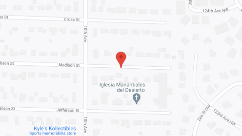 Map of the neighborhood around Anoka Good Samaritan Ctr