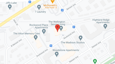 The Wellington Senior Living in google map