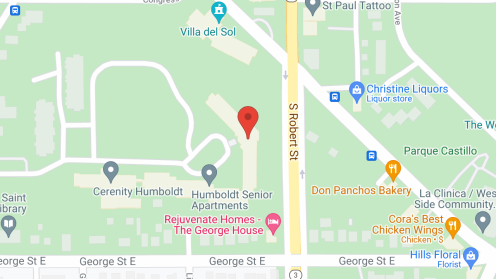 Map of the neighborhood around Cerenity Residence On Humboldt