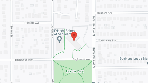 Map of the neighborhood around Hamline Hi Rise