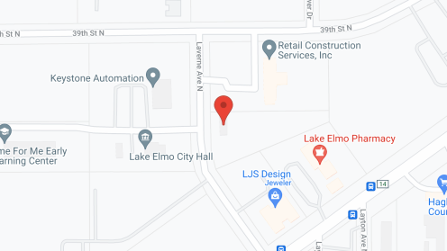 Map of the neighborhood around Hamilton House