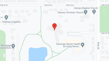 Hastings Campus in google map
