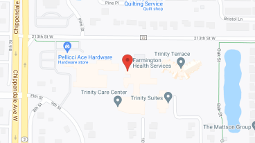 Farmington Health Services Trinity Campus in google map