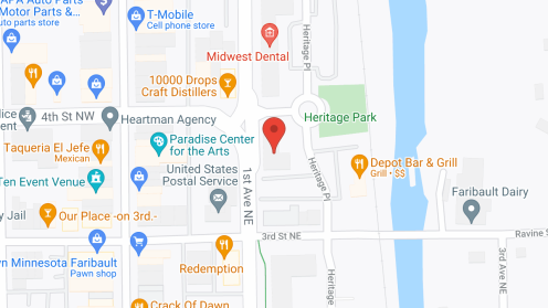 Map of the neighborhood around Unity House Inc