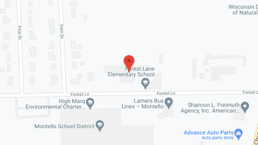 Montello Care Ctr in google map