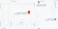 Golden Living Center Beaver Dam in google map
