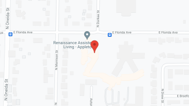 Renaissance Assisted Living-Appleton in google map