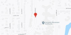 Evergreen of Oshkosh in google map