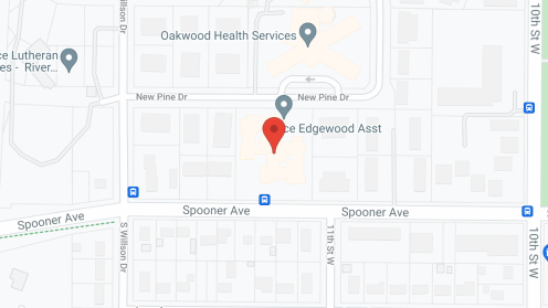 Map of the neighborhood around Grace Edgewood-Assisted Living