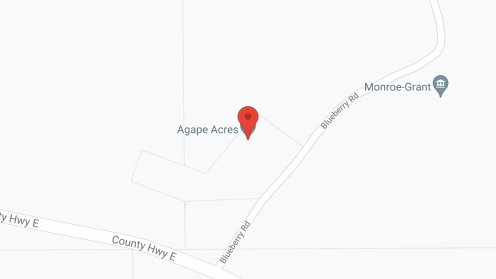 Map of the neighborhood around Agape Acres Supportive Living