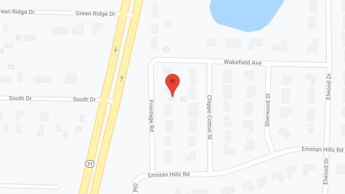 Map of the neighborhood around New Beginings Group Homes