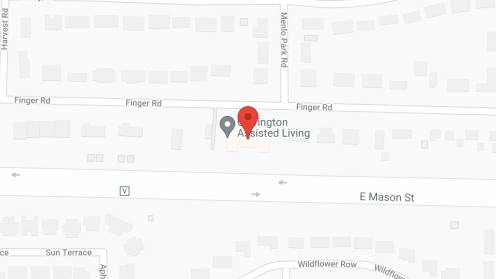 Map of the neighborhood around Carrington Assisted Living