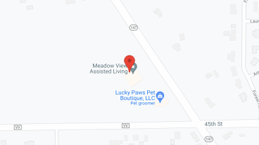 Meadow View Assisted Living in google map