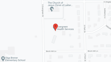 Evergreen Healthcare Ctr in google map