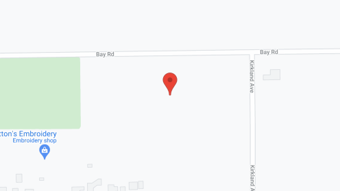 Map of the neighborhood around Bay Road Place