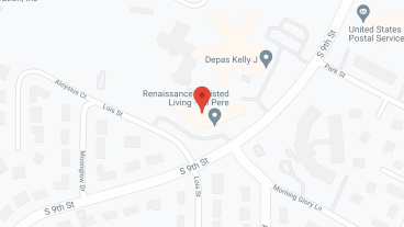 Renaissance Assisted Living-De Pere in google map