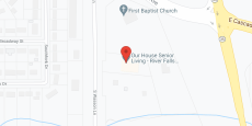 Our House Senior Living Memory Care - River Falls in google map