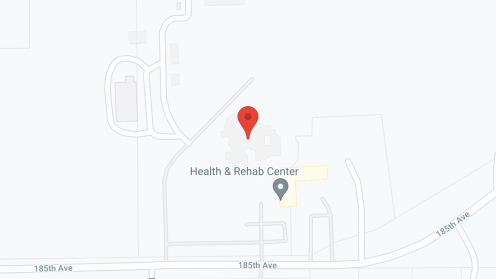 Map of the neighborhood around St Croix County Nursing Homes