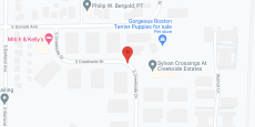 Sylvan Crossings at Creekside Estates in google map