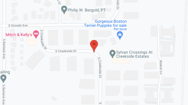 Sylvan Crossings at Creekside Estates in google map