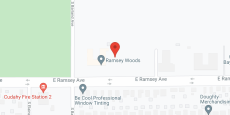 Ramsey Woods in google map