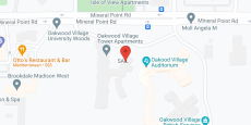 Oakwood Village University Woods in google map