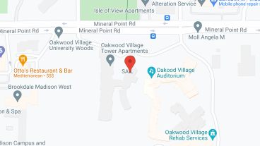 Oakwood Village University Woods in google map