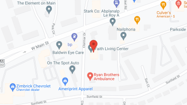 Faith Living Center in google map