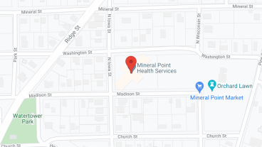 Mineral Point Care Ctr in google map