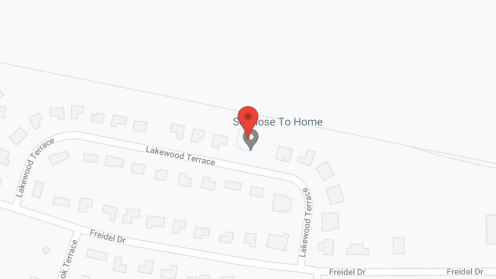 Map of the neighborhood around So Close to Home