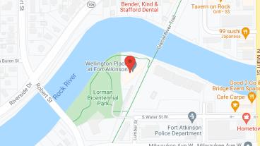 Wellington Place at Fort Atkinson in google map