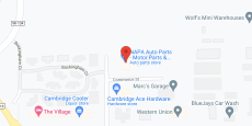 Cambridge Courts in google map