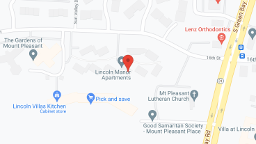 Lincoln Manor in google map