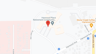 Harwood Place a CCRC in google map