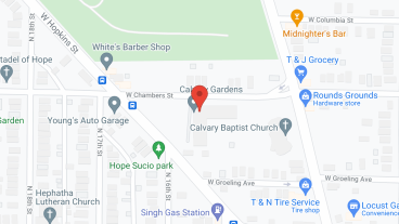 Calvary Gardens in google map