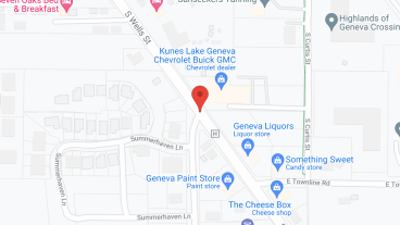 Pinecrest of Lake Geneva in google map