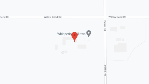 Map of the neighborhood around Whispering Willows