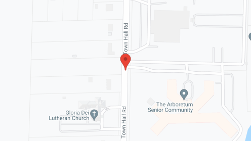Map of the neighborhood around The Arboretum