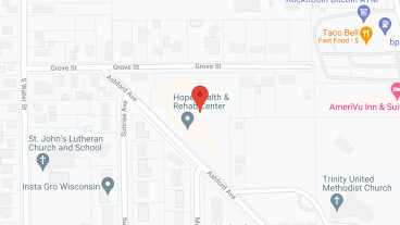 Hope Senior Living in google map