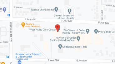 West Ridge Care Ctr in google map
